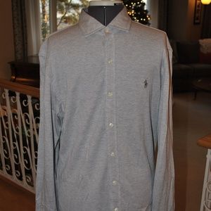 Ralph Lauren Men's Gray dress shirt